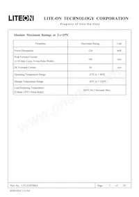 LTL1CHTBK4 Datasheet Page 3