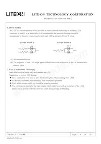 LTL2P3KRK Datasheet Page 9