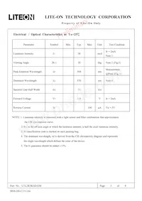 LTL2R3KGD-EM Datasheet Page 3