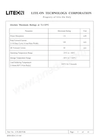 LTL2R3TGK Datasheet Page 2