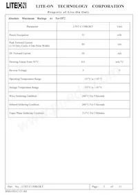 LTST-C150KGKT Datasheet Page 3