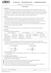 LTST-C150KGKT Datasheet Pagina 10