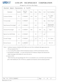 LTST-C150KRKT Datasheet Page 5