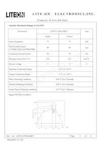 LTST-C155KGJSKT數據表 頁面 2