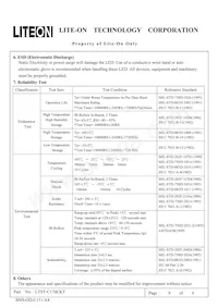 LTST-C170CKT Datasheet Pagina 9