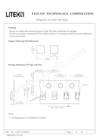 LTST-C170GKT Datasheet Pagina 6