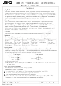 LTST-C170KAKT Datasheet Page 10