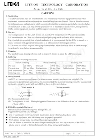 LTST-C170TBKT Datasheet Page 10