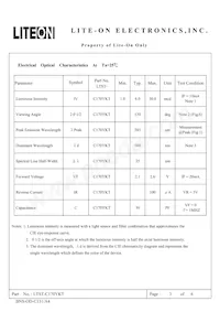 LTST-C170YKT Datasheet Page 3