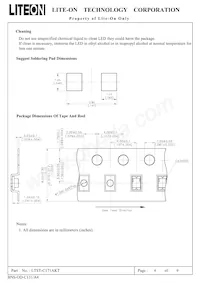 LTST-C171AKT Datasheet Page 7