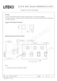 LTST-C171EKT Datasheet Page 5