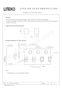LTST-C171GKT Fiche technique Page 5