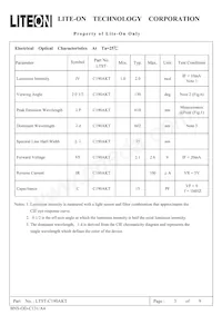 LTST-C190AKT Datasheet Page 3