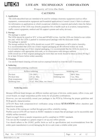 LTST-C193TGKT-5A Datasheet Page 9