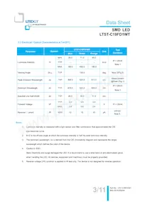 LTST-C19FD1WT數據表 頁面 4