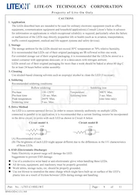LTST-C19HE1WT Datasheet Page 10