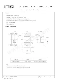 LTST-C230EKT Datasheet Cover