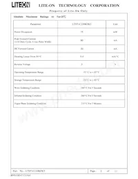 LTST-C230KFKT Datasheet Page 2