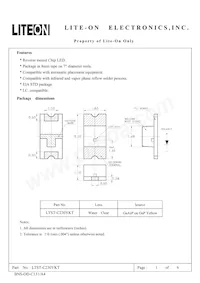 LTST-C230YKT Datasheet Cover