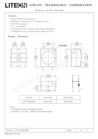 LTST-E680UBKT 데이터 시트 페이지 2