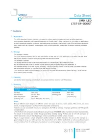 LTST-S110KGKT Datenblatt Seite 9