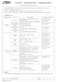 LTST-S110KRKT Datasheet Page 10