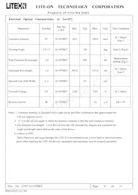 LTST-S110TBKT Datasheet Page 4