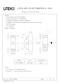 LTST-S220GKT 데이터 시트 표지