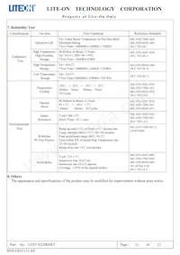 LTST-S220KFKT Datasheet Page 12