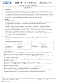 LTST-S220KRKT Datasheet Page 10