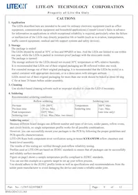 LTST-S220TBKT Datasheet Pagina 10