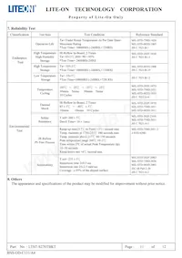 LTST-S270TBKT Datasheet Page 12