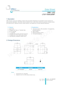 LTST-T680UBWT數據表 頁面 2