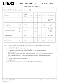 LTW-170TK Datasheet Page 4