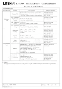 LTW-170TK Datasheet Page 12