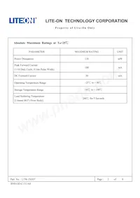 LTW-2S3D7 Datasheet Pagina 3