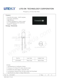 LTW-420D7 Datenblatt Cover