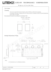 LTW-670DS Datasheet Page 7