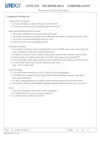 LTW-S272TLA Datasheet Page 12