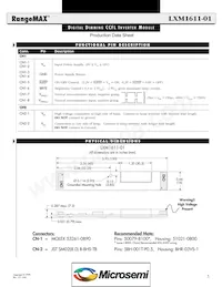 LXM1611-01 Datasheet Page 3