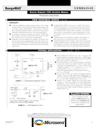 LXM1611-01 Datasheet Page 5