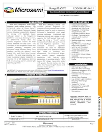 LXM1614E-14-11 Datasheet Cover