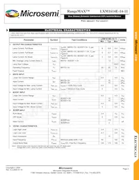 LXM1614E-14-11 Datasheet Page 3