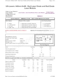 MM6405I數據表 封面