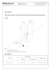MT212T-G-A Datasheet Page 2