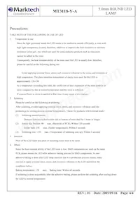 MT3118-Y-A Datasheet Page 5