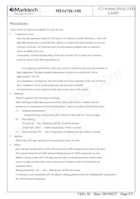 MT5470E-OR Datasheet Page 6