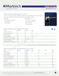 MTE4061W-UO Datenblatt Cover