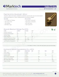 MTE5066WSC-UR Datasheet Cover
