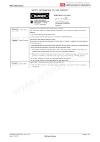 NX7335AN-AA-AZ Datasheet Pagina 9